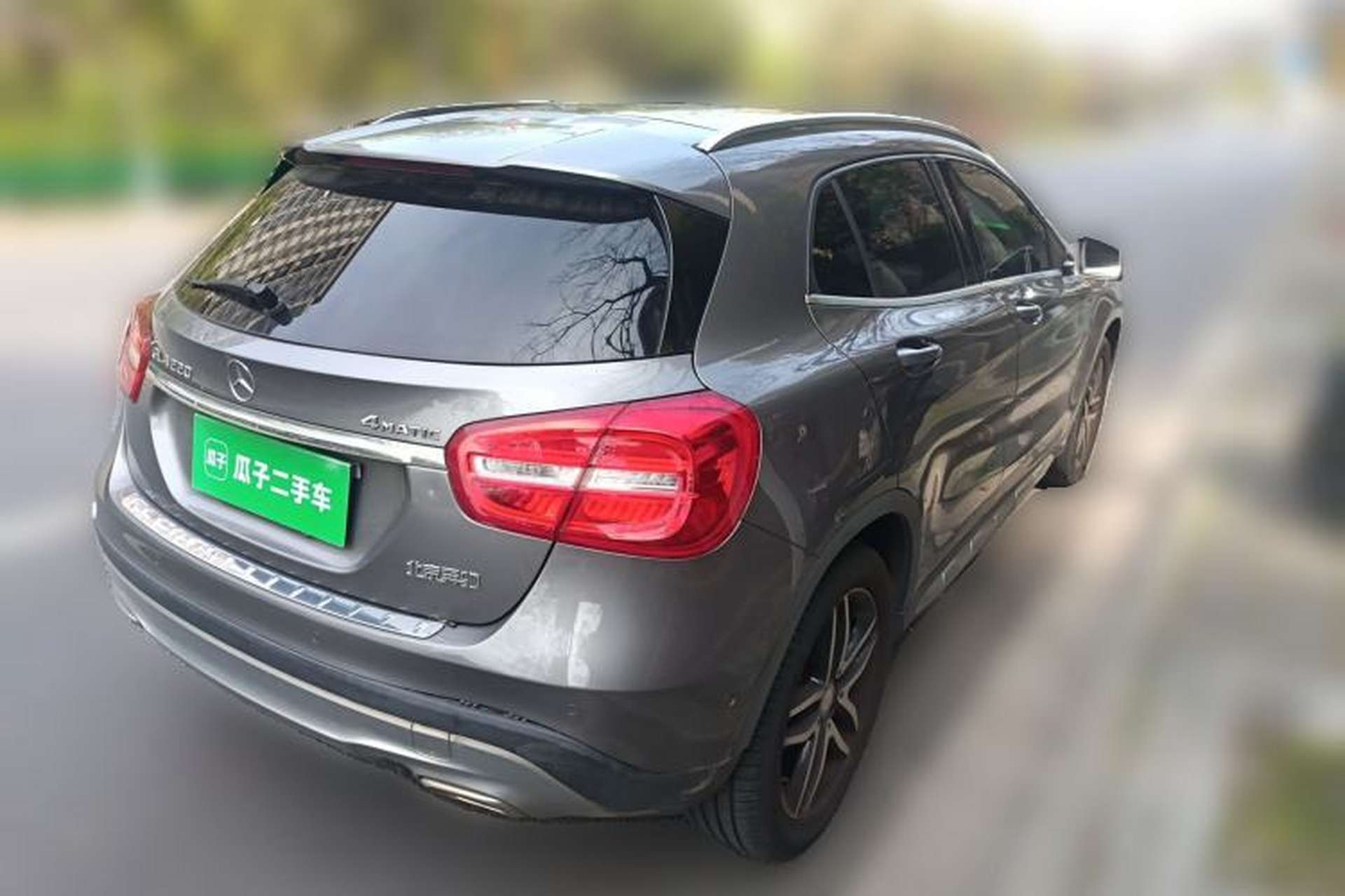 Used Mercedes-Benz GLA 2015 GLA 220 4MATIC Fashion Model Rear Right 45 Deg