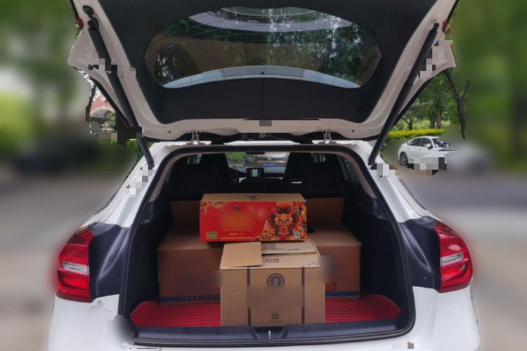 Used Mercedes-Benz GLA 2015 GLA 220 4MATIC Luxury Model Trunk