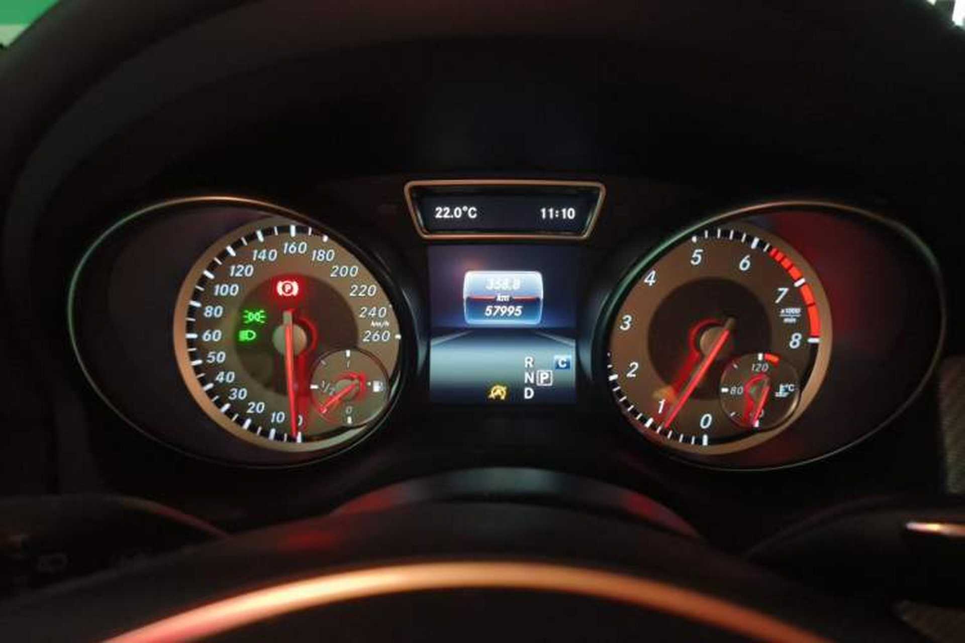 Used Mercedes-Benz GLA 2016 GLA 200 Sport Edition Odometer Close Up