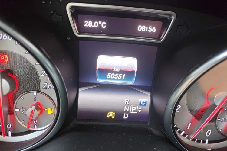 Used Mercedes-Benz GLA 2016 GLA 200 Sport Edition Odometer Close Up