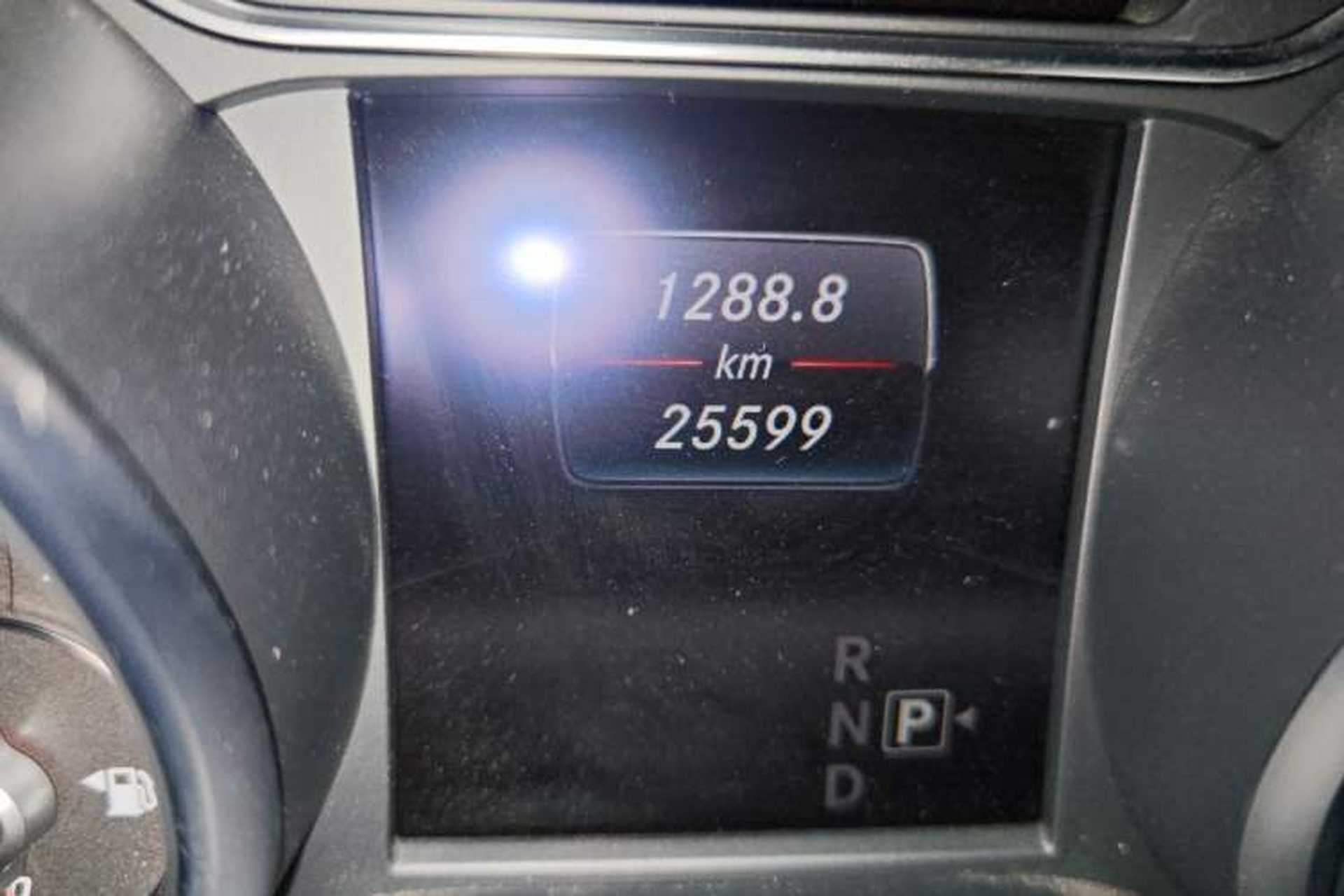 Used Mercedes-Benz GLA 2017 GLA 220 4MATIC Fashion Model Odometer Close Up