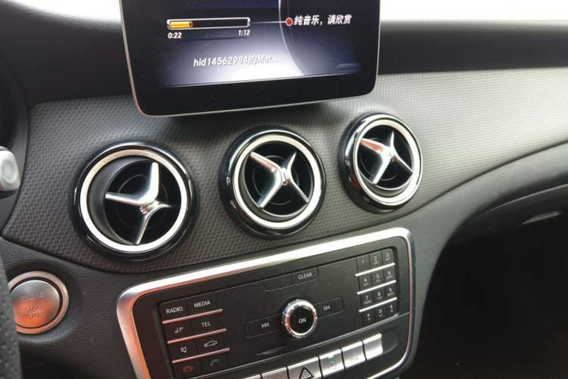 Used Mercedes-Benz GLA 2018 GLA 200 Sport Edition Audio And AC Panel