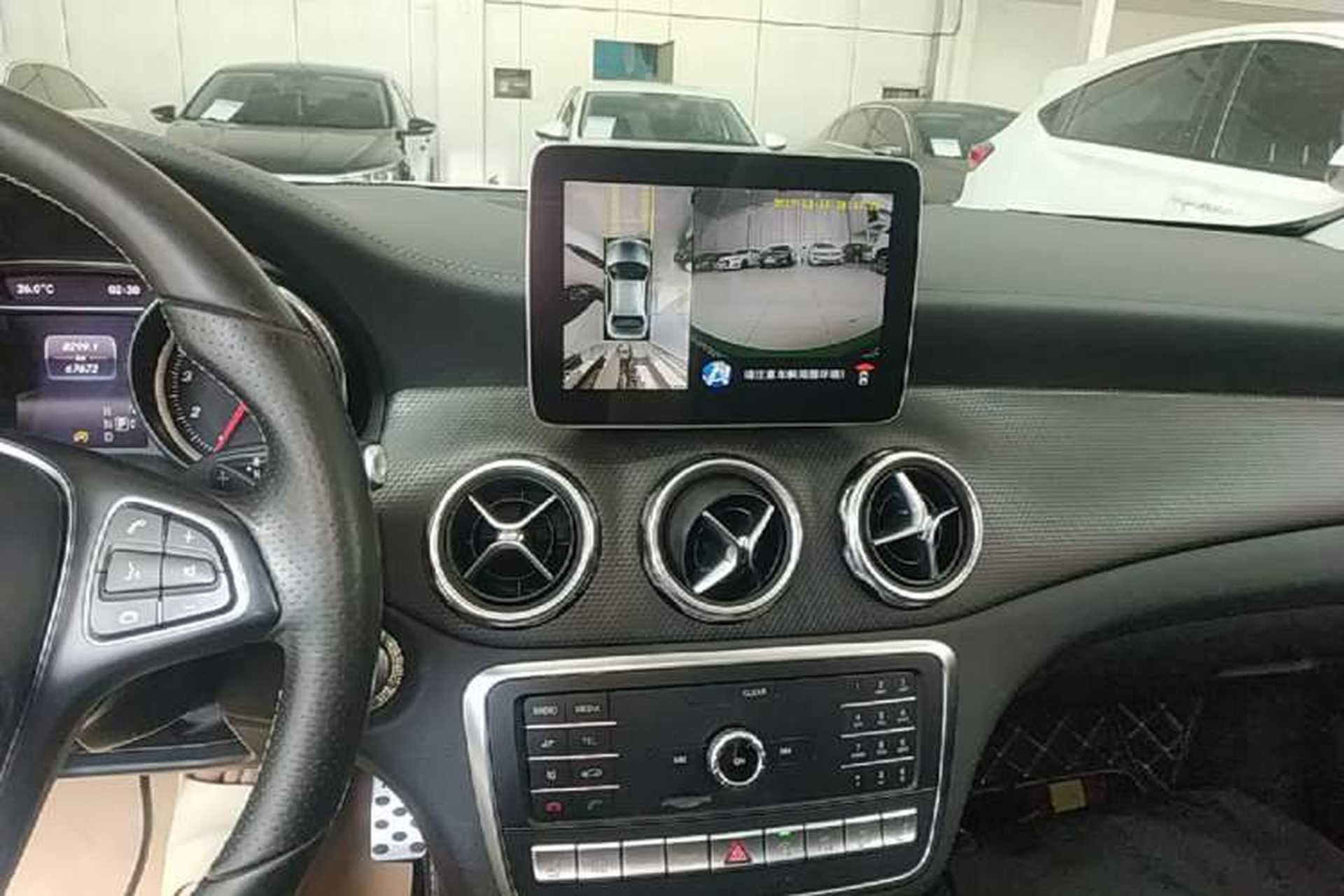 Used Mercedes-Benz GLA 2018 GLA 220 4MATIC Sport Edition Audio And AC Panel