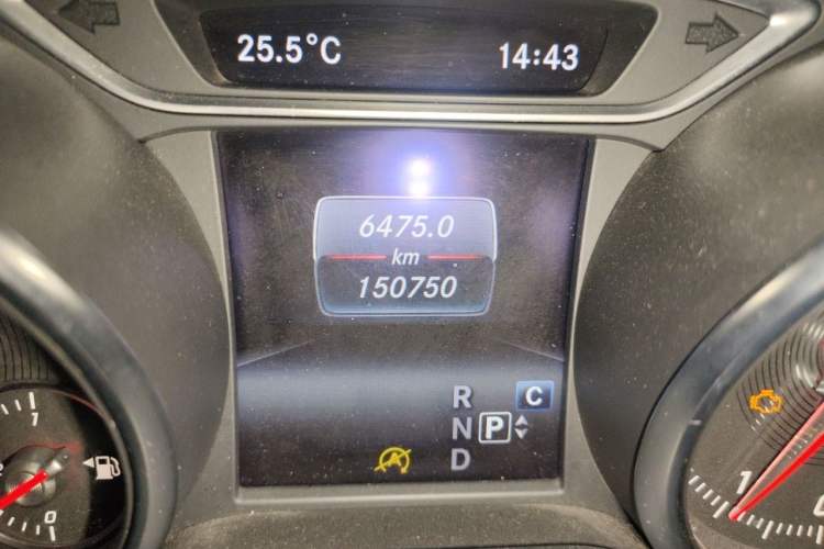 Used Mercedes-Benz GLA 2018 GLA 200 Fashion Model Odometer Close Up