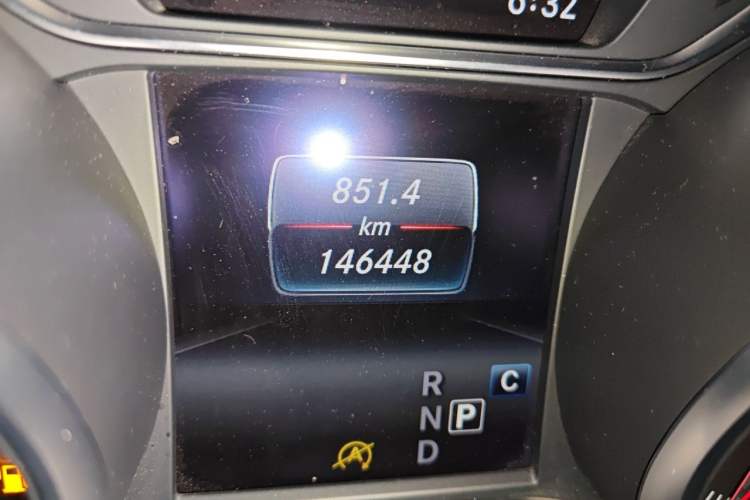 Used Mercedes-Benz GLA 2018 GLA 200 Sport Edition Odometer Close Up