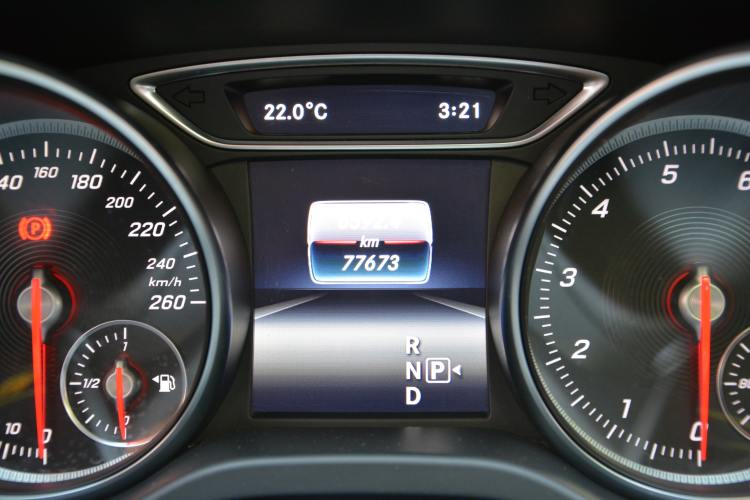 Used Mercedes-Benz GLA 2019 GLA 200 Dynamic Edition Odometer Close Up