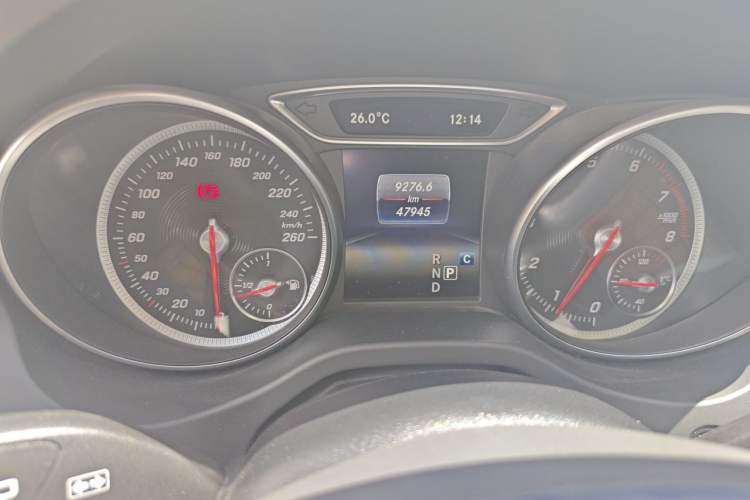 Used Mercedes-Benz GLA 2019 GLA 200 Dynamic Edition Odometer Close Up