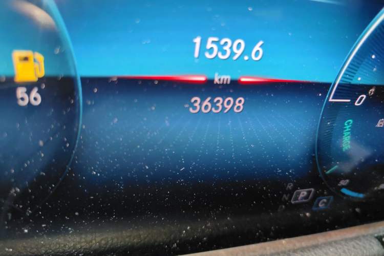 Used Mercedes-Benz GLA 2020 GLA 200 Odometer Close Up
