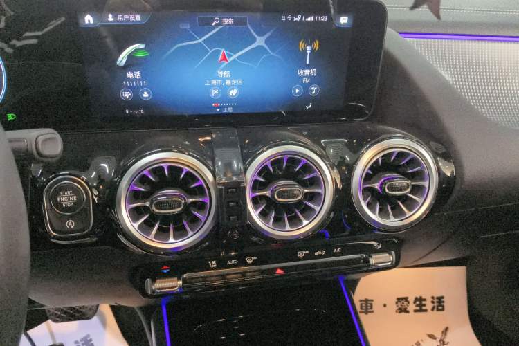 Used Mercedes-Benz GLA 2020 GLA 200 Audio And AC Panel
