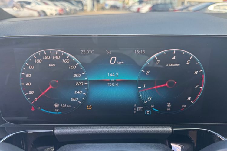 Used Mercedes-Benz GLA 2020 GLA 200 Odometer Close Up