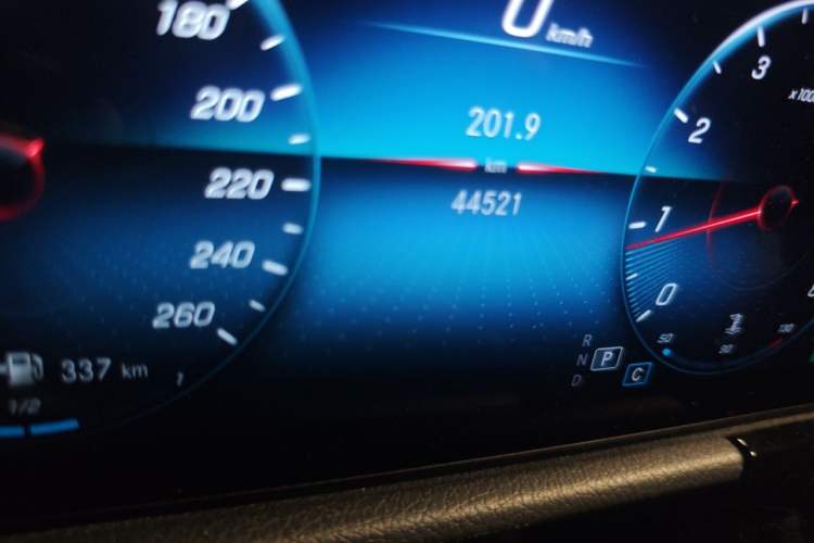 Used Mercedes-Benz GLA 2020 GLA 200 Odometer Close Up
