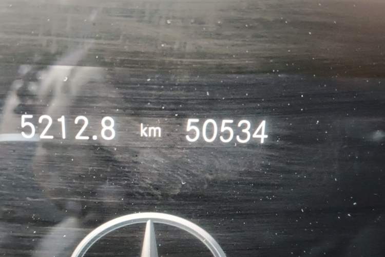 Used Mercedes-Benz GLA 2020 GLA 200 Odometer Close Up