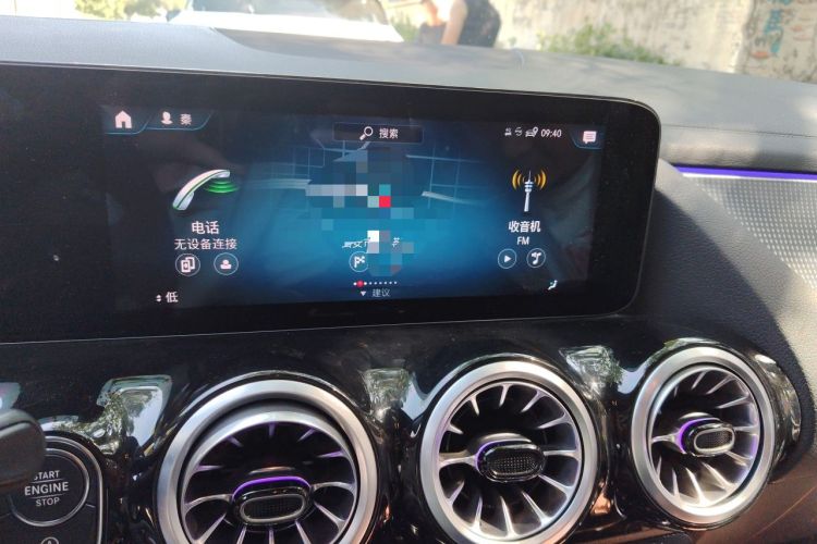 Used Mercedes-Benz GLA 2020 GLA 200 Audio And AC Panel