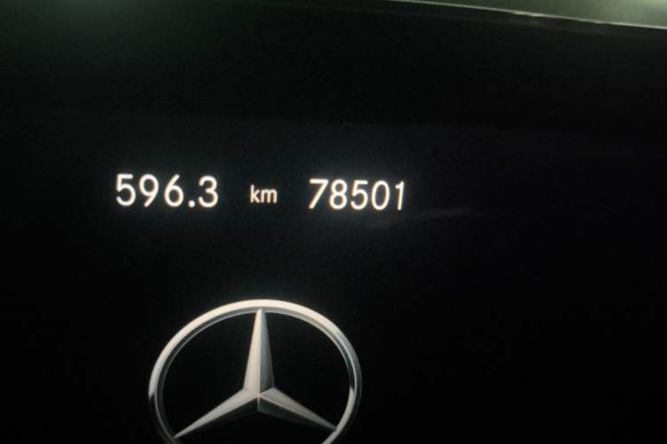 Used Mercedes-Benz GLA 2020 GLA 200 Odometer Close Up
