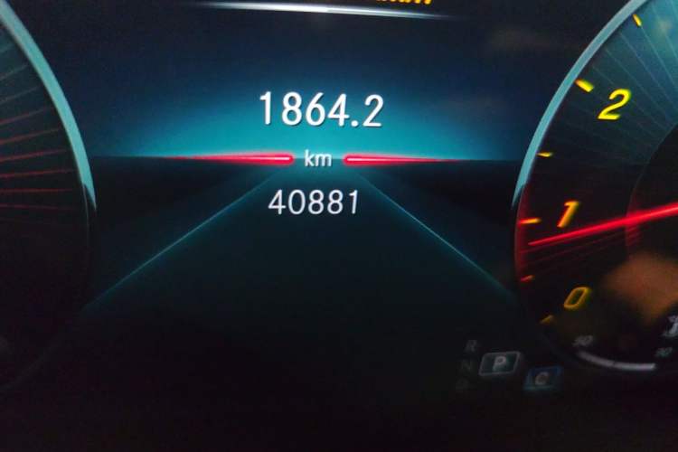 Used Mercedes-Benz GLA 2020 GLA 200 Odometer Close Up