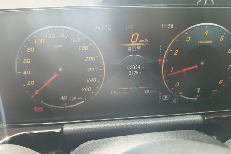 Used Mercedes-Benz GLA 2020 GLA 200 Odometer Close Up