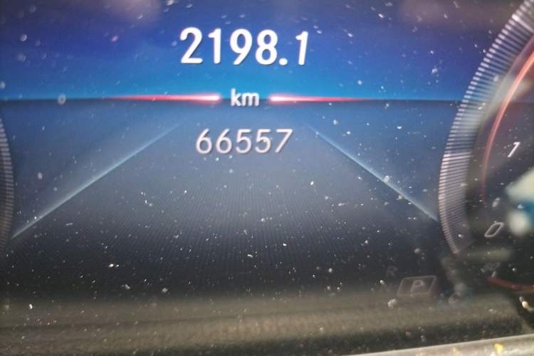 Used Mercedes-Benz GLA 2020 GLA 200 Odometer Close Up