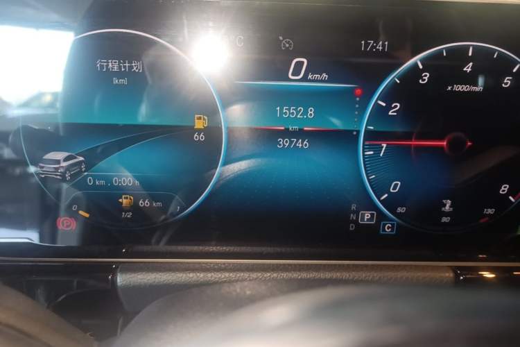Used Mercedes-Benz GLA 2020 GLA 200 Odometer Close Up