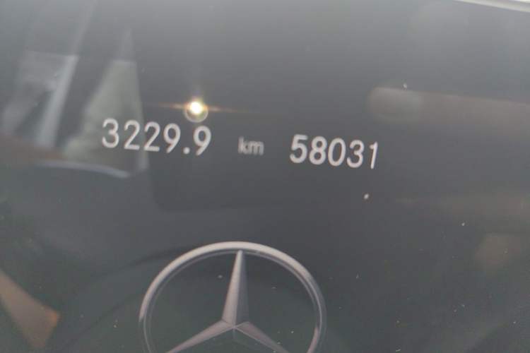 Used Mercedes-Benz GLA 2020 GLA 200 Odometer Close Up