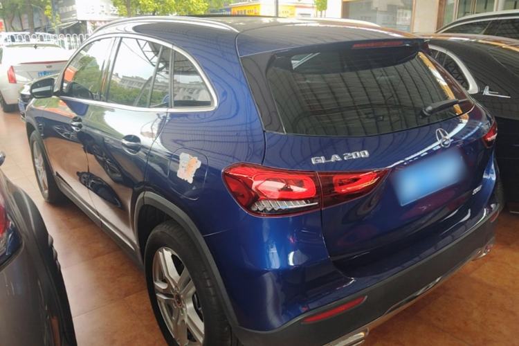 Used Mercedes-Benz GLA 2022 Second Facelift GLA 200 Rear Left 45 Deg