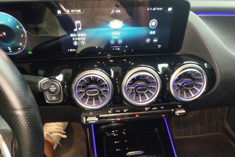 Used Mercedes-Benz GLA 2022 Facelifted GLA 200 Audio And AC Panel