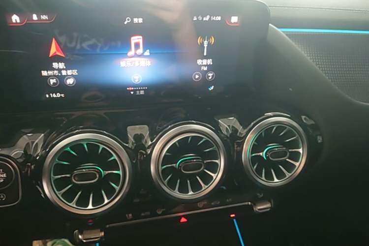 Used Mercedes-Benz GLA 2022 Facelifted GLA 200 Audio And AC Panel