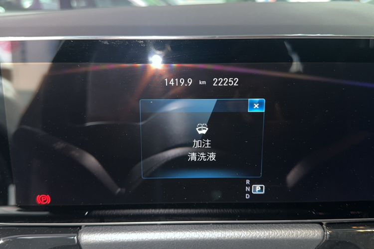 Used Mercedes-Benz GLA 2022 Second Facelift GLA 200 Odometer Close Up