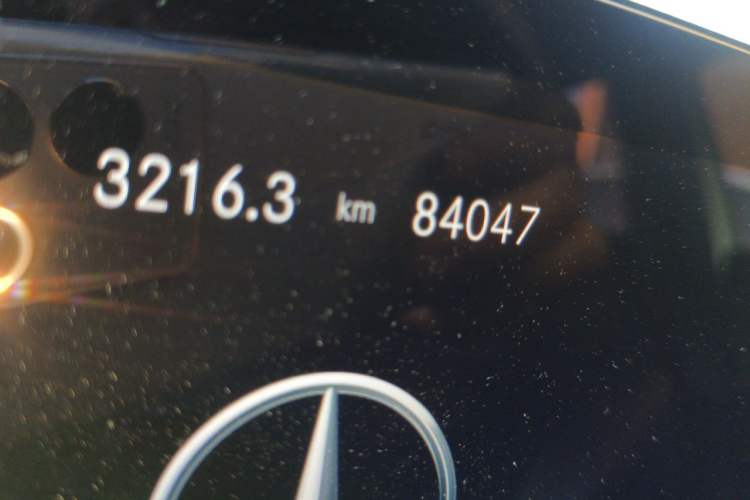 Used Mercedes-Benz GLA 2023 GLA 220 Odometer Close Up