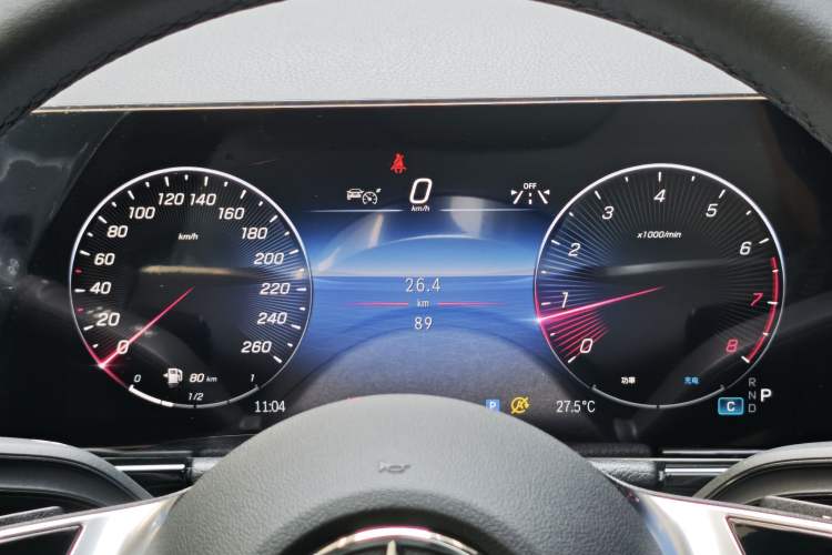 Used Mercedes-Benz GLA 2024 GLA 220 Odometer Close Up