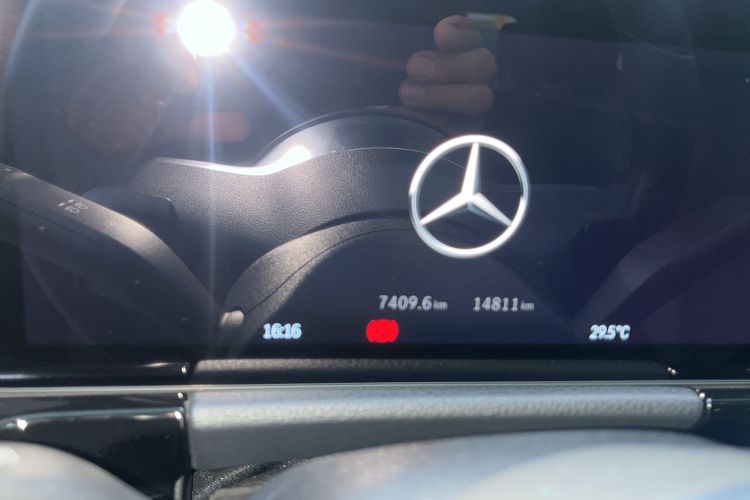 Used Mercedes-Benz GLA 2024 GLA 220 Odometer Close Up