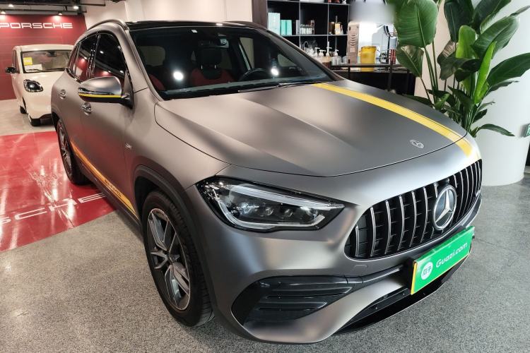 Used Mercedes-Benz GLA AMG 2022 AMG GLA 35 4MATIC Front Right 45 Deg