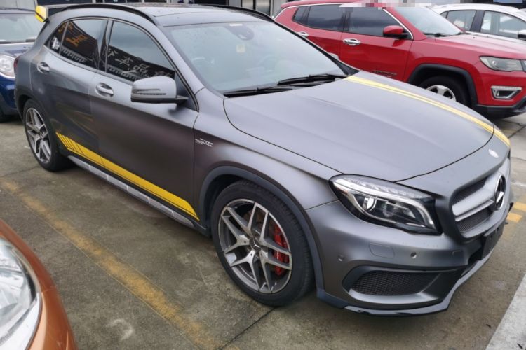 Used Mercedes-Benz GLA AMG 2015 AMG GLA 45 4MATIC Front Right 45 Deg