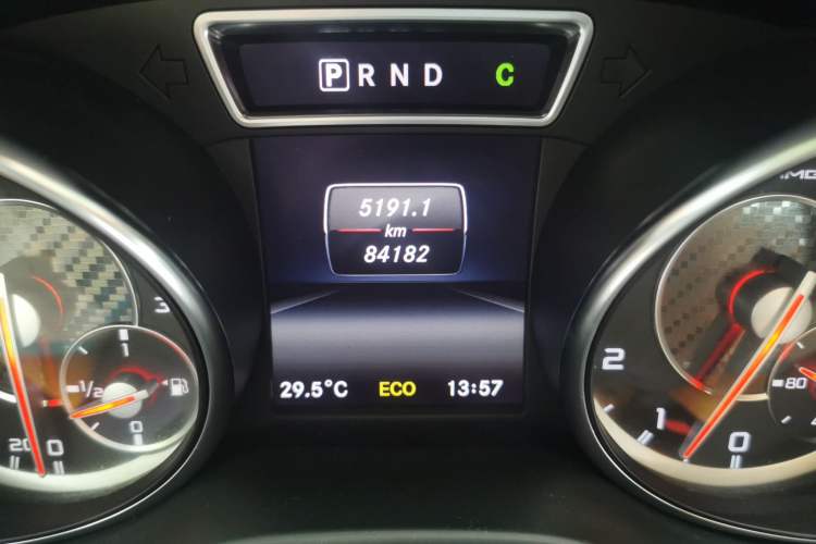 Used Mercedes-Benz GLA AMG 2015 AMG GLA 45 4MATIC Odometer Close Up