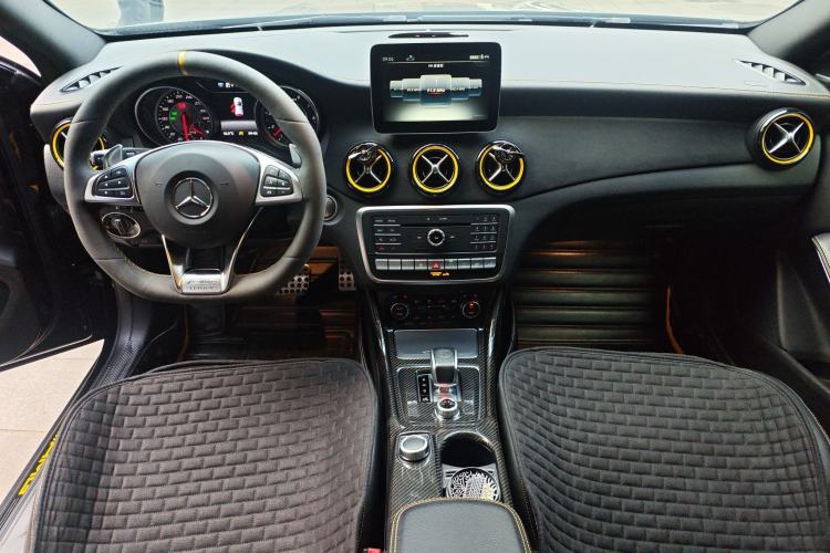 Used Mercedes-Benz GLA AMG 2017 AMG GLA 45 4MATIC Night Thunder Limited Edition Center Console