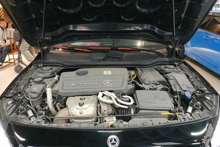 Used Mercedes-Benz GLA AMG 2017 AMG GLA 45 4MATIC Night Thunder Limited Edition Engine Bay