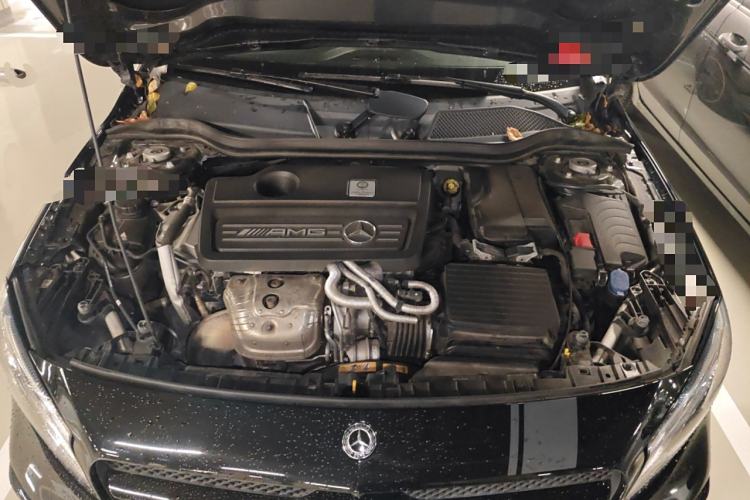 Used Mercedes-Benz GLA AMG 2017 AMG GLA 45 4MATIC Night Thunder Limited Edition Engine Bay