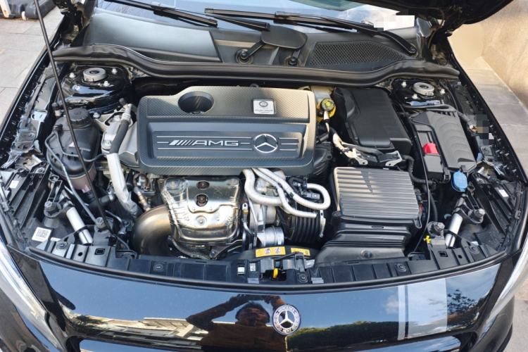 Used Mercedes-Benz GLA AMG 2017 AMG GLA 45 4MATIC Night Thunder Limited Edition Engine Bay