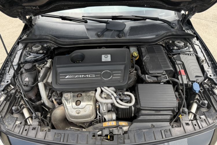 Used Mercedes-Benz GLA AMG 2017 AMG GLA 45 4MATIC Night Thunder Limited Edition Engine Bay