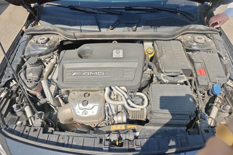 Used Mercedes-Benz GLA AMG 2017 AMG GLA 45 4MATIC Night Thunder Limited Edition Engine Bay