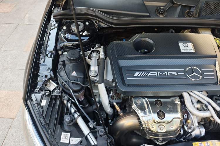 Used Mercedes-Benz GLA AMG 2017 AMG GLA 45 4MATIC Night Thunder Limited Edition Engine Bay Right