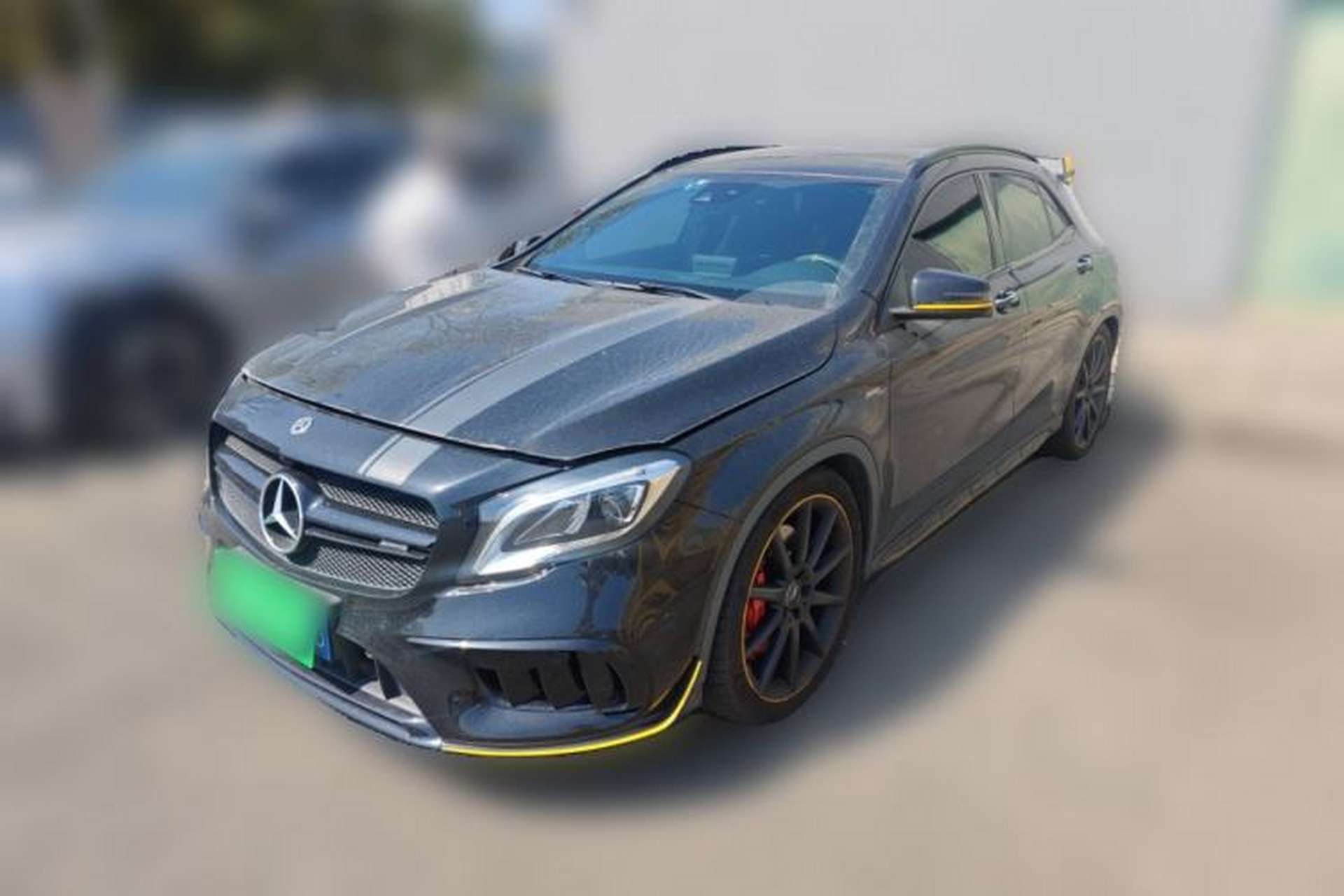 Used Mercedes-Benz GLA AMG 2017 AMG GLA 45 4MATIC Night Thunder Limited Edition Front Left 45 Deg