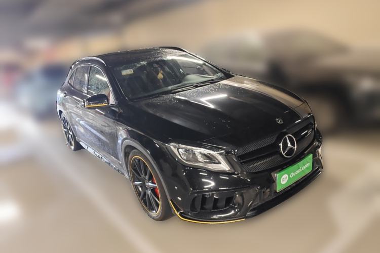 Used Mercedes-Benz GLA AMG 2017 AMG GLA 45 4MATIC Night Thunder Limited Edition Front Right 45 Deg