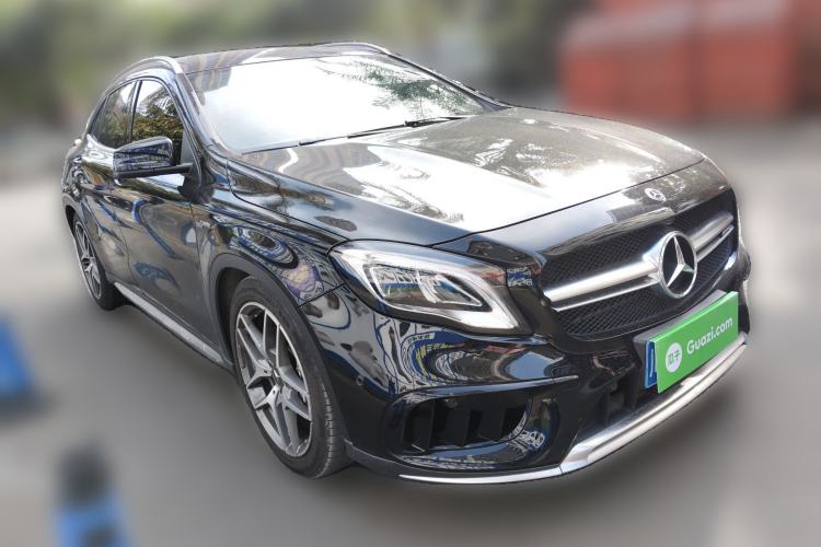 Used Mercedes-Benz GLA AMG 2017 Facelifted AMG GLA 45 4MATIC Front Right 45 Deg