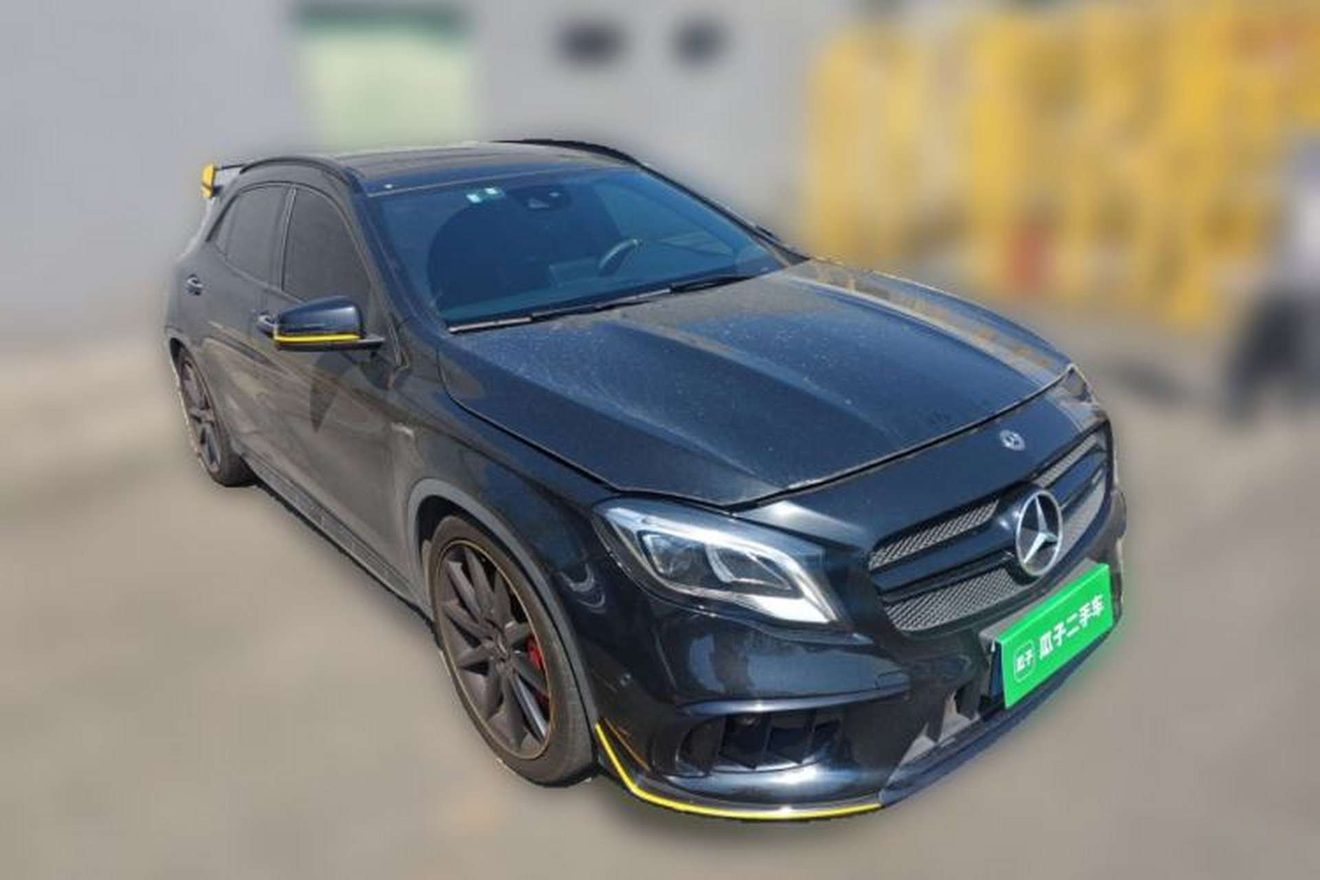 Used Mercedes-Benz GLA AMG 2017 AMG GLA 45 4MATIC Night Thunder Limited Edition Front Right 45 Deg