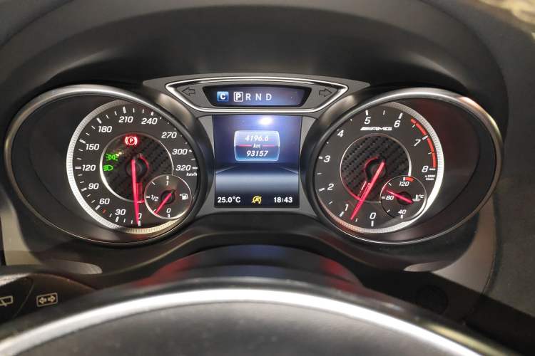 Used Mercedes-Benz GLA AMG 2017 AMG GLA 45 4MATIC Night Thunder Limited Edition Instrument Cluster