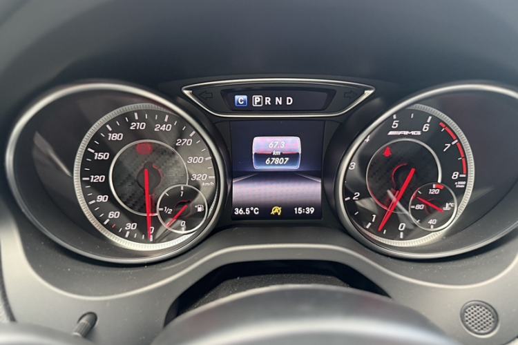 Used Mercedes-Benz GLA AMG 2017 AMG GLA 45 4MATIC Night Thunder Limited Edition Instrument Cluster
