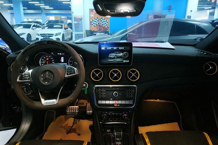 Used Mercedes-Benz GLA AMG 2017 AMG GLA 45 4MATIC Night Thunder Limited Edition Interior 2