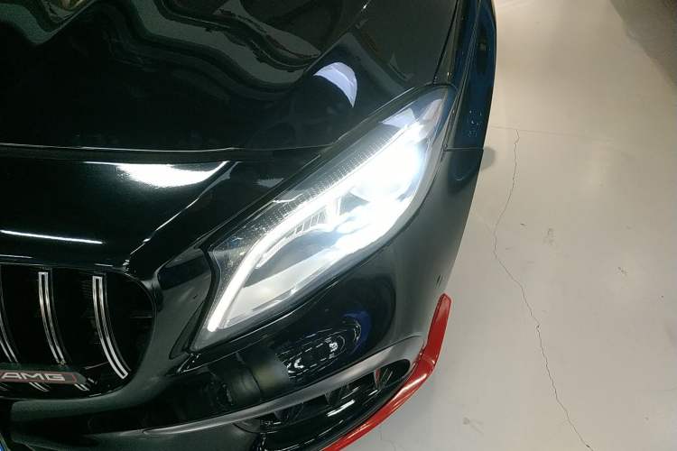 Used Mercedes-Benz GLA AMG 2017 AMG GLA 45 4MATIC Night Thunder Limited Edition Left Front Headlight
