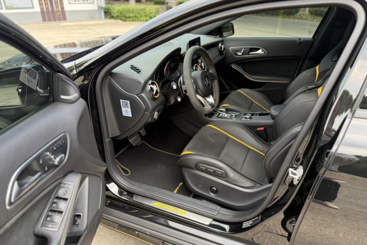 Used Mercedes-Benz GLA AMG 2017 AMG GLA 45 4MATIC Night Thunder Limited Edition Left Front Seat