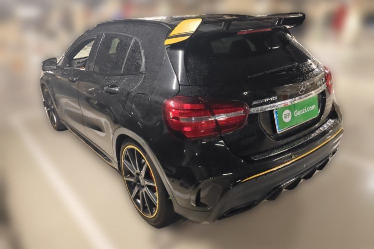 Used Mercedes-Benz GLA AMG 2017 AMG GLA 45 4MATIC Night Thunder Limited Edition Rear Left 45 Deg